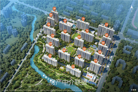 御景华庭3室2厅2卫98万125m2精装修带院子出售